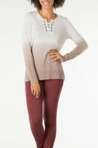  Shoelace Ombre Sweater