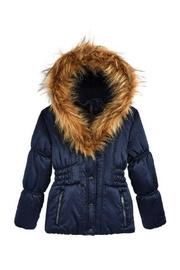  Hooded Puffy Coat