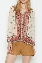  Haya Print Blouse
