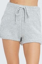 Elastic Sweater Shorts