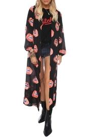  Lip Print Duster