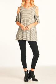  Criss Cross Sleeve Top
