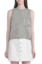  Frayed Crop Top
