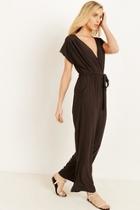  Let's Go Anywhere Black Jumpsuit