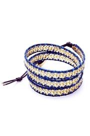  Woven Gold Wrap-bracelet