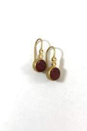  Agate Pendant Earrings
