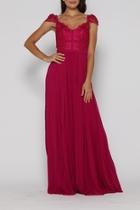  Middleton Gown Fuchsia