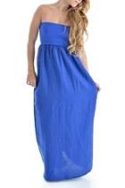  Blue Linen Dress