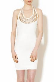  White Jeweled Dress