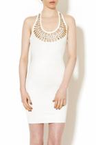  White Jeweled Dress