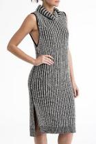  Sleeveless Turtleneck Dress