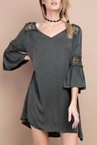  Oil Washed Dress