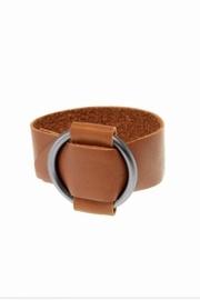  Leather Ring Bracelet