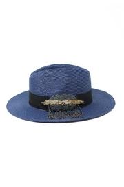  Beads Accent Panama-hat