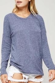  Pinstripe Knit Top