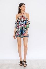 Tropical Halter Blouse