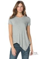  Assymetrical Stripe Top