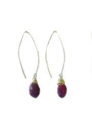  Ruby Stone Earrings