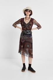  Boho Multilayered Dress
