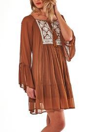  Caramel Tunic Dress