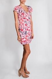  Poppy Mosaic Wrap-dress
