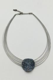  Multi-wire Potato-chip Necklace