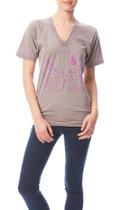  Octopus Cotton V-neck Tee