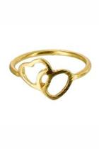  Double Heart Ring