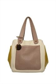 Color-block Shoulder Bag