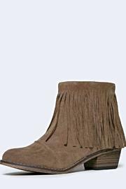  Fringe Ankle Booties