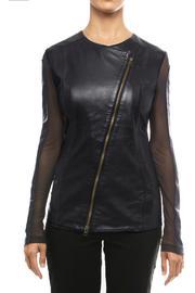 Leather & Mesh Jacket
