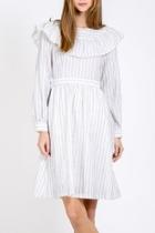 Yoke Ruffle Dress