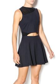 Cut Out Sheer Dress