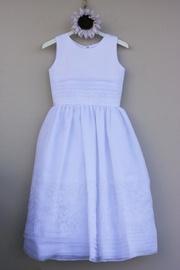  Pleated Organza Dress