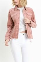  Pink Corduroy Jacket
