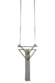  Three Angle Necklace-silver