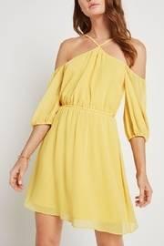  Amber Cold Shoulder Dress
