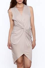  Sleeveless Knotted Dress