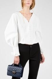 Long-balloon Sleeved Shirt