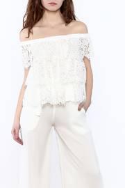  Off The Shoulder Lace Top