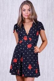  Rose Wrap Dresss