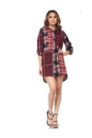  Multi Flannel Dress