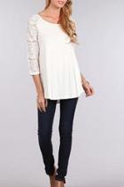  3/4 Lace Top