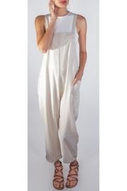  Slouchy Tan Overalls