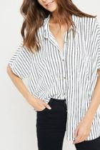  Striped Button-down Shirt