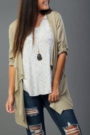  Light-olive Utility Cardigan