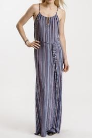  Classic Stripe Maxi Dress