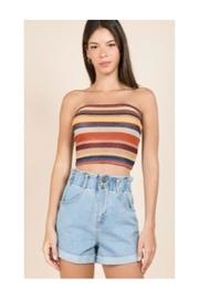 Rust Multicolor Tube-top