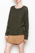  Aria Tie Sweater