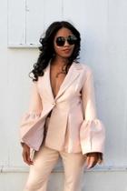  Bell-sleeve Suit Jacket